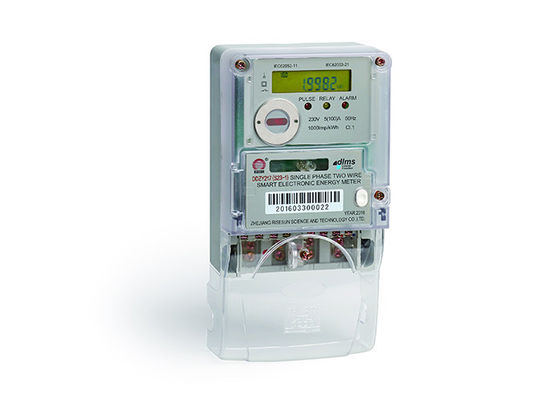 IEC avanzato LCD 62056 42 di AMI Smart Meter Energy Monitor di monofase