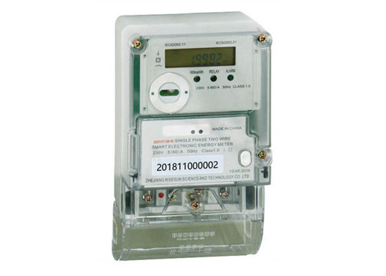 L'elettricità astuta della compagnia elettrica 230V misura l'IEC con un contatore 62053 21 10 40 i 10 60 A