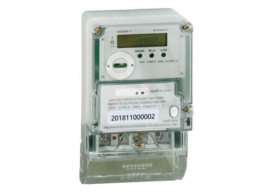 IEC62052 ha avanzato AMI Smart Meter Single Phase 240V 20 80 i 10 100 A